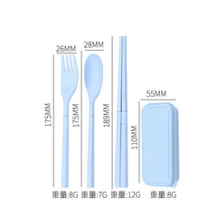 4Pcs Travel Utensil Set